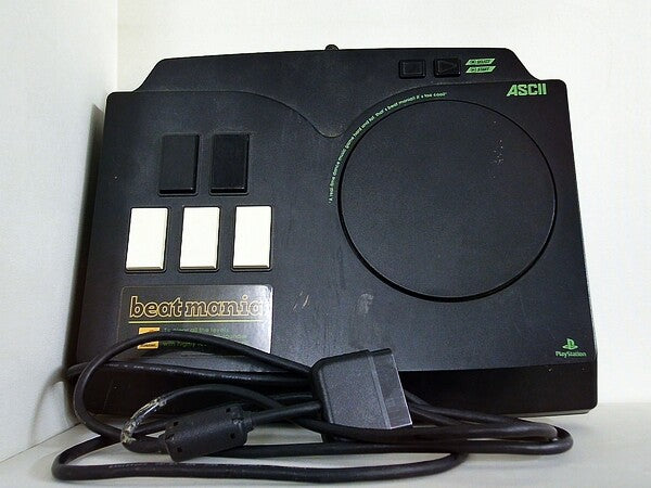 ジャンク品 PS ビートマニア専用コントローラ ASC-0515BM 純正品