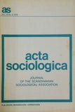 Acta Sociologica 1976 Vol. 19 No. 3