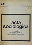 acta sociologica 1978 Vol.21-No.1