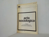 acta sociologica 1978 Vol.21-No.1