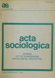 acta sociologica 1978 Vol.21-No.3