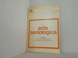 acta sociologica 1978 Vol.21-No.4