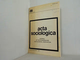 acta sociologica 1979 Vol.22-No.1