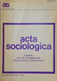 acta sociologica 1979 Vol.22-No.2