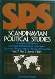 Scandinavian Political Studies  SPS  Vol. 7 No. 2 1984