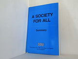 A SOCIETY FOR ALL