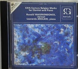 XXth Century Belgian Works for clarinet and Piano