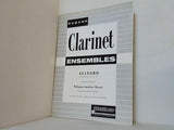 楽譜・スコア Clarinet ENSEMBLES RUBANK アレグロ 弦楽四重奏曲第4番 K.157より クラリネット四重奏