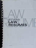 Vault Guide to Law Resumes 2002年