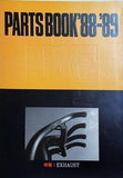 ヨシムラ パーツブック Parts Book '88-'89 特集：EXHAUST