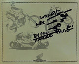 阿部 孝夫 サイン HONDA HRC RS500