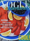 VOGUE ENTERTAINING GUIDE DECEMBER 1989 JANUARY 1990