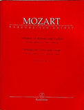 楽譜・スコア MOZART BARENREITER URTEXT Sonatas for Piano and Violin The Mannheim・Paris・Salzburg Sonatas KV 301-306 296 378 ベーレンライター原典版