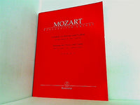 楽譜・スコア MOZART BARENREITER URTEXT Sonatas for Piano and Violin The Mannheim・Paris・Salzburg Sonatas KV 301-306 296 378 ベーレンライター原典版