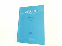 楽譜・スコア mozart regina coeli kv 127 レジナ・チェリ 天の元后よ モーツァルト ベーレンライター版