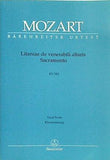 楽譜・スコア mozart litaniae de venerabili altaris sacramento kv 243 モーツァルト 聖体の祝日のためのリタニア ベーレンライター版