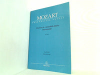 楽譜・スコア mozart litaniae de venerabili altaris sacramento kv 243 モーツァルト 聖体の祝日のためのリタニア ベーレンライター版