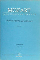 楽譜・スコア mozart vesperae solennes de confessore kv 339 モーツァルト 証聖者の荘厳な晩課 ヴェスペレ ベーレンライター版