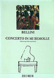 Partitions classique RICORDI BELLINI V. CONCERTO IN MI BEMOLLE 6 HAUBOIS ET CORDES Hautbois