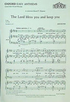 楽譜・スコア The Lord Bless You and Keep You: SATB Vocal Score  Oxford easy anthems