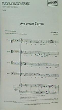 Ave Verum Corpus  Tudor Church Music   Tudor Church Music  TCM3  rev.