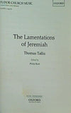 The Lamentations of Jeremiah  Tudor Church Music  TCM47b