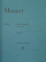 楽譜・スコア Mozart Klavierstucke Piano Pieees Selection G.Henle Verlag