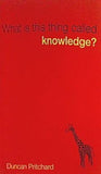What is this thing called Knowledge？