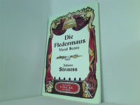 Die Fledermaus Vocal Score  Dover Vocal Scores   German Edition