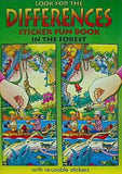 Look for the Differences Sticker Fun Book