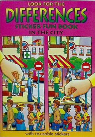 Look for the Differences Sticker Fun Book