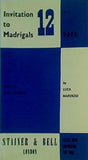 楽譜・スコア Madrigals for Four Voices  Byrd Edition   v. 12   Italian Edition