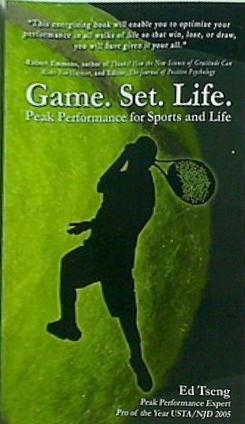Game. Set. Life. Peak Performance for Sports and Life Edward Tseng 直筆サイン入り