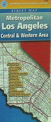Central and western area  metropolitan Los Angeles