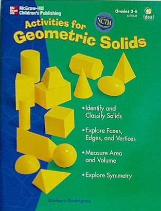 Activities for Geometric Solids