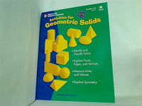 Activities for Geometric Solids