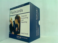 Flashcards Financial Accounting and Reporting 2007/2008 KAPLAN CPA REVIEW