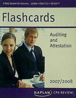 Flashcards Business Auditing and Attestation 2007/2008 KAPLAN CPA REVIEW
