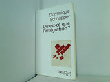 Qu Est Ce Que Integration  Folio Actuel   French Edition