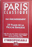 R17 Plan de Paris classique par arrondissement  Plan indica cartes paris ban