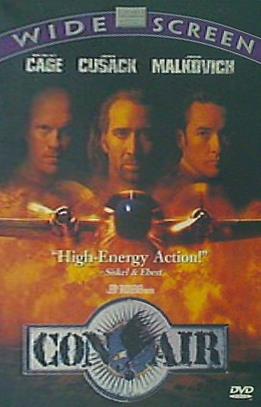 コン・エアー Con Air  DVD   1997   Region 1   US Import   NTSC
