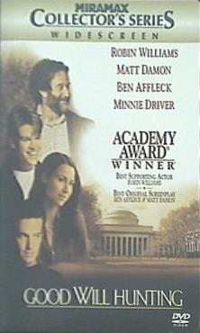 グッド・ウィル・ハンティング旅立ち Good Will Hunting  DVD   1998   Region 1   US Import   NTSC