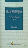 楽譜・スコア LOS CUATRO ELEMENTOS Opus 123 Cuatro Guitarras