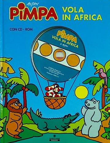 Pimpa vola in Africa Altan