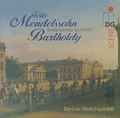 String Quintets Mendelssohn