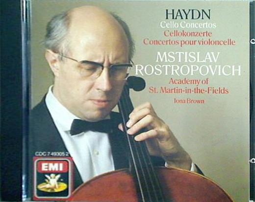 Cello Concertos Mstislav Rostropovich