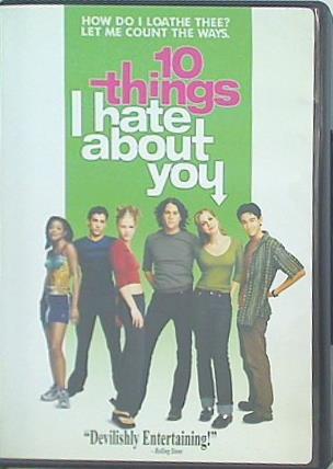 恋のからさわぎ 10 Things I Hate About You  DVD   1999   Region 1   US Import   NTSC Heath Ledger