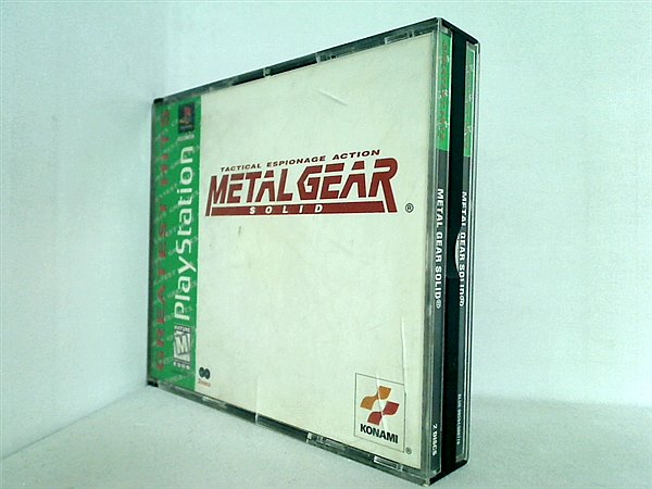 ゲーム海外版 メタルギアソリッド PS Metal Gear Solid – AOBADO オンラインストア