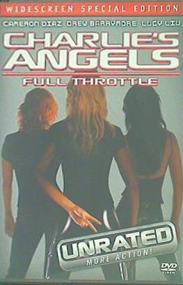チャーリーズ・エンジェル Charlie's Angels Full Throttle  Widescreen Unrated Special Edition Cameron Diaz