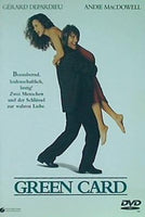 グリーン・カード green card matrimonio di convenienza  Dvd  Italian Import andie macdowell
